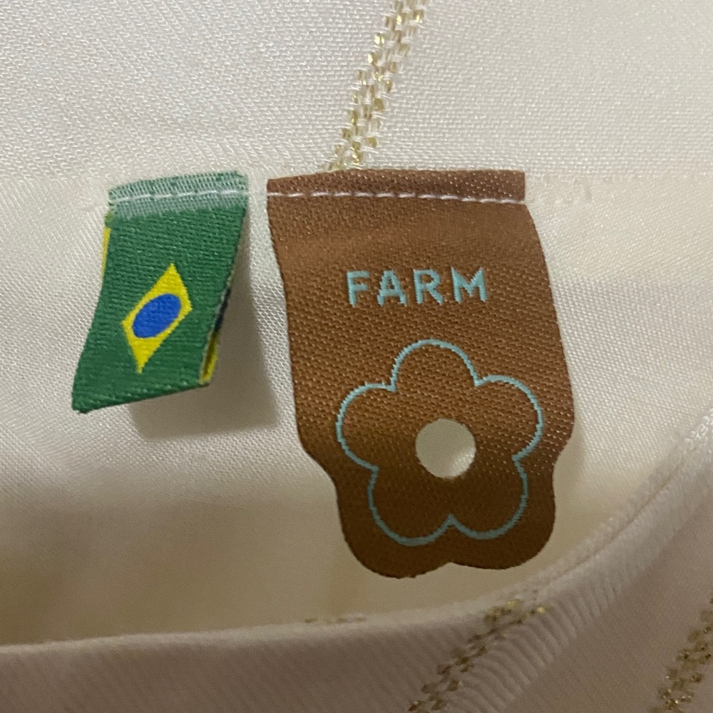 FARM Rio Cream Backless Dress - Picture 2 of 4
